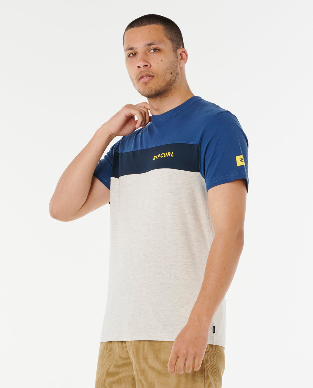 Rip Curl Men Undertow Panel Tee 0FUMTE