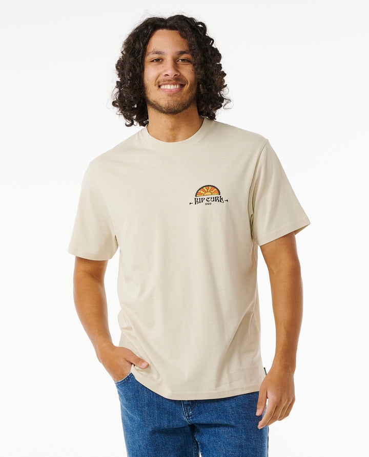 Rip Curl Men Tubed And Hazed Tee 0GNMTE