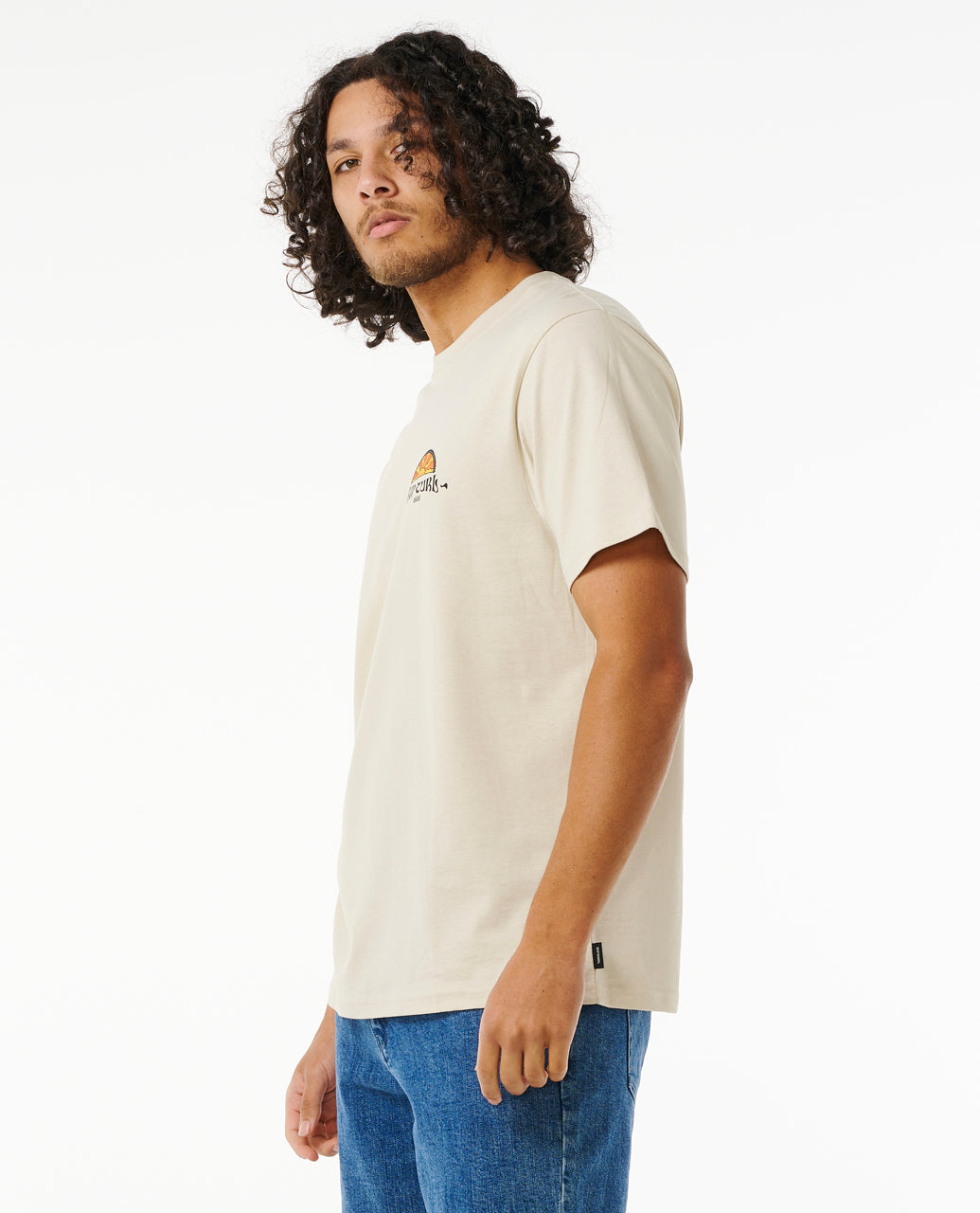 Rip Curl Men Tubed And Hazed Tee 0GNMTE