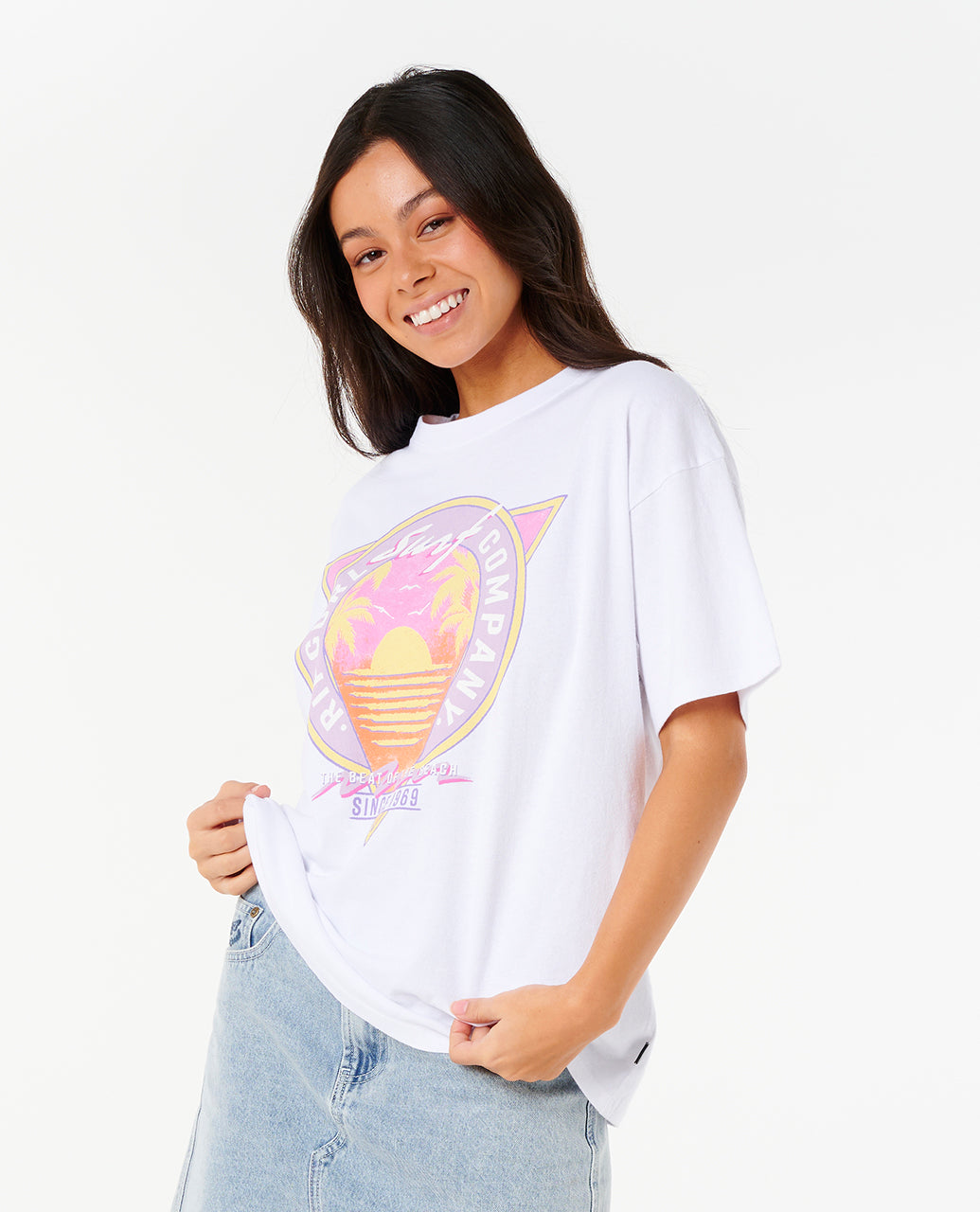 Rip Curl Women Es Vedra Heritage Tee 0INWTE