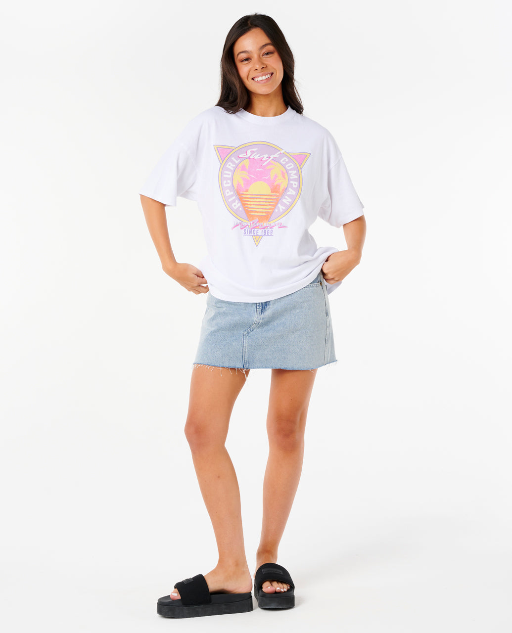 Rip Curl Women Es Vedra Heritage Tee 0INWTE