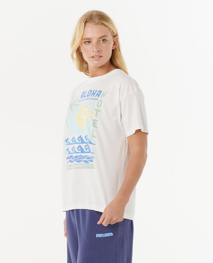 Rip Curl Women Aloha Hotel Relaxed Tee 0JLWTE