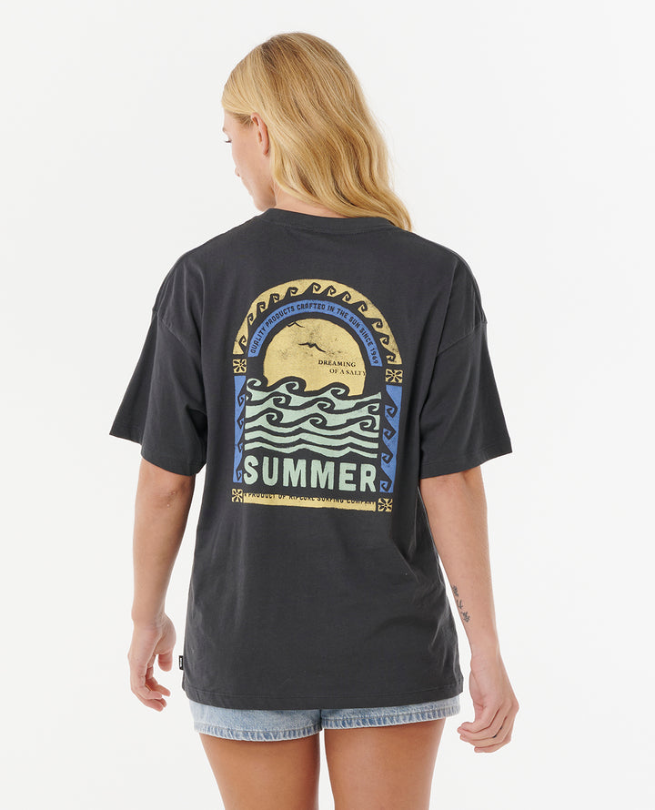Rip Curl Women Summer Heritage Tee 0JNWTE