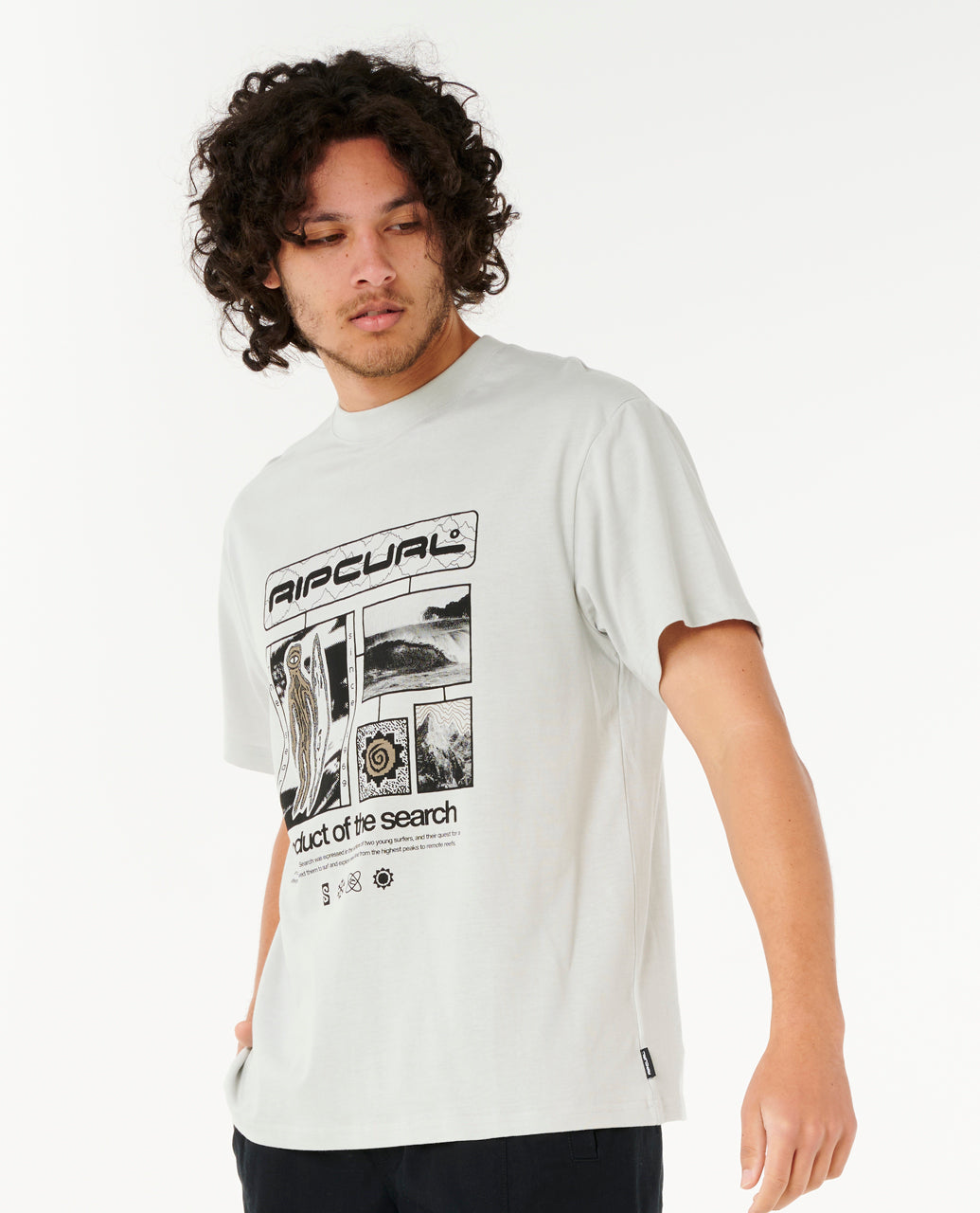 Rip Curl Men Search Exploration Tee 0JPMTE