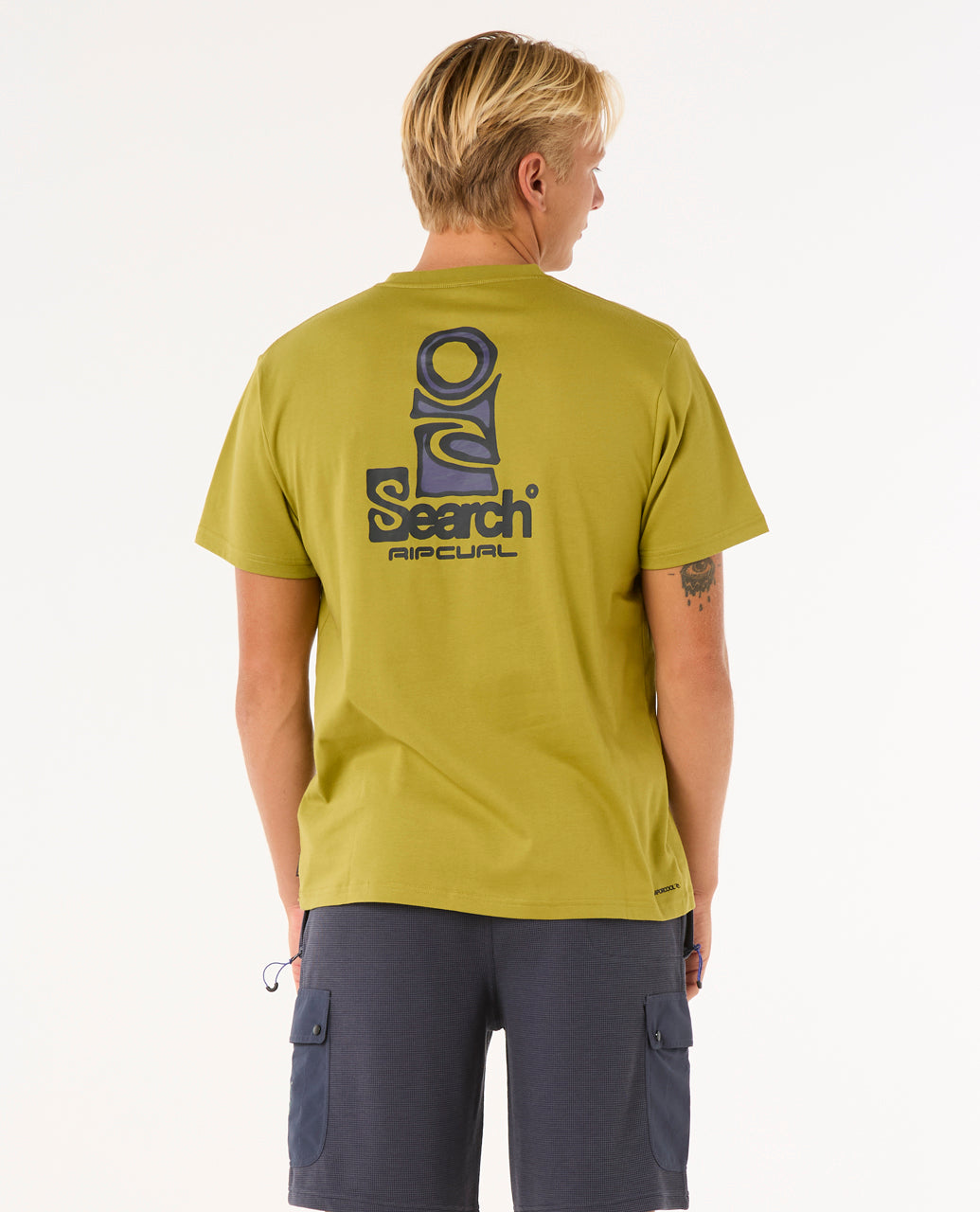 Rip Curl Men Vaporcool Search Stack Tee 0K5MTE