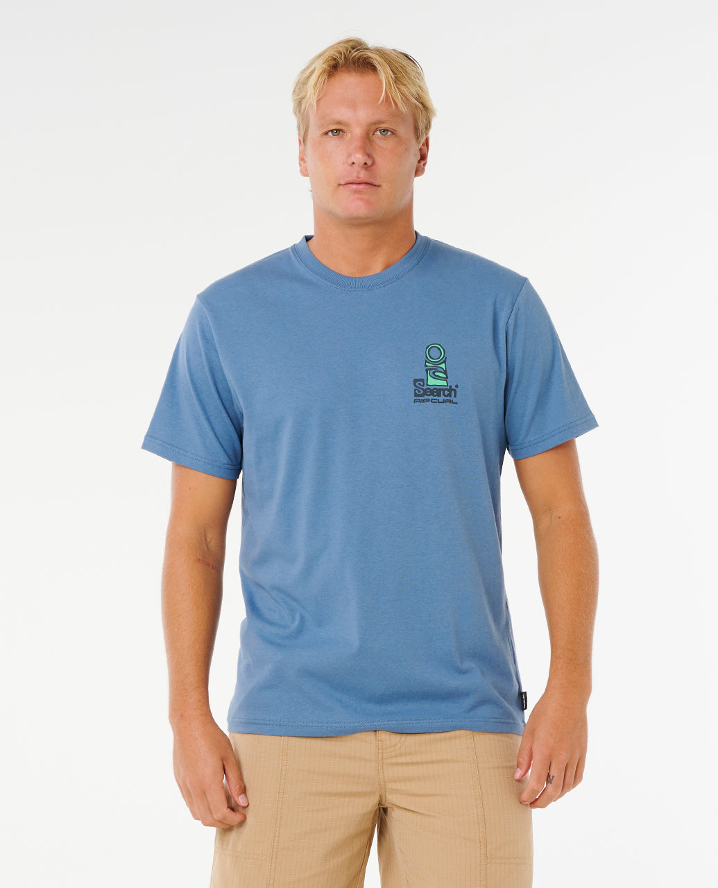 Rip Curl Men Vaporcool Search Stack Tee 0K5MTE