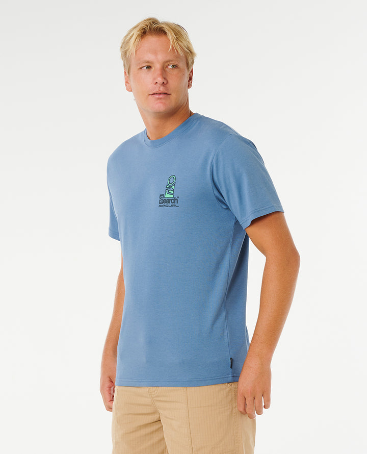 Rip Curl Men Vaporcool Search Stack Tee 0K5MTE