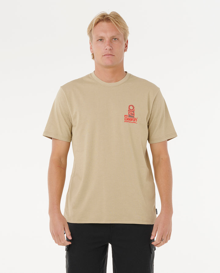 Rip Curl Men Vaporcool Search Stack Tee 0K5MTE