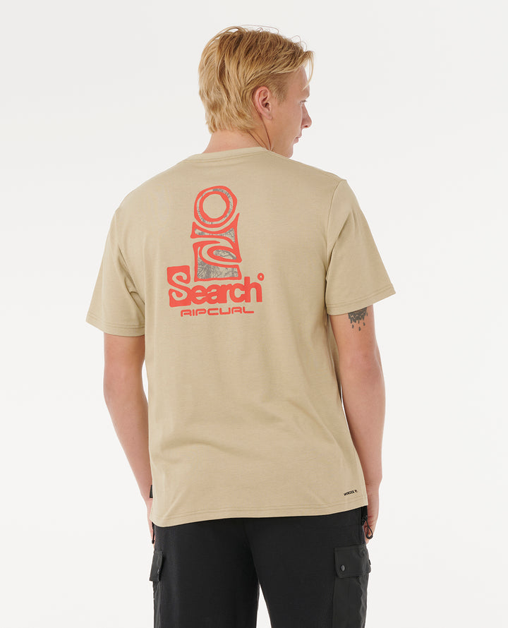 Rip Curl Men Vaporcool Search Stack Tee 0K5MTE