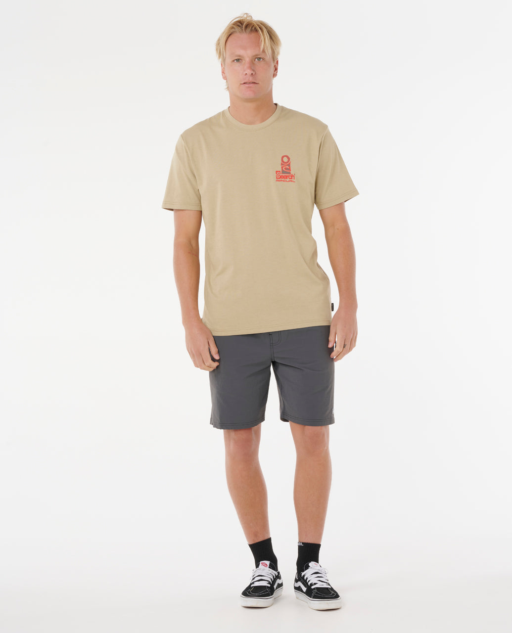 Rip Curl Men Vaporcool Search Stack Tee 0K5MTE
