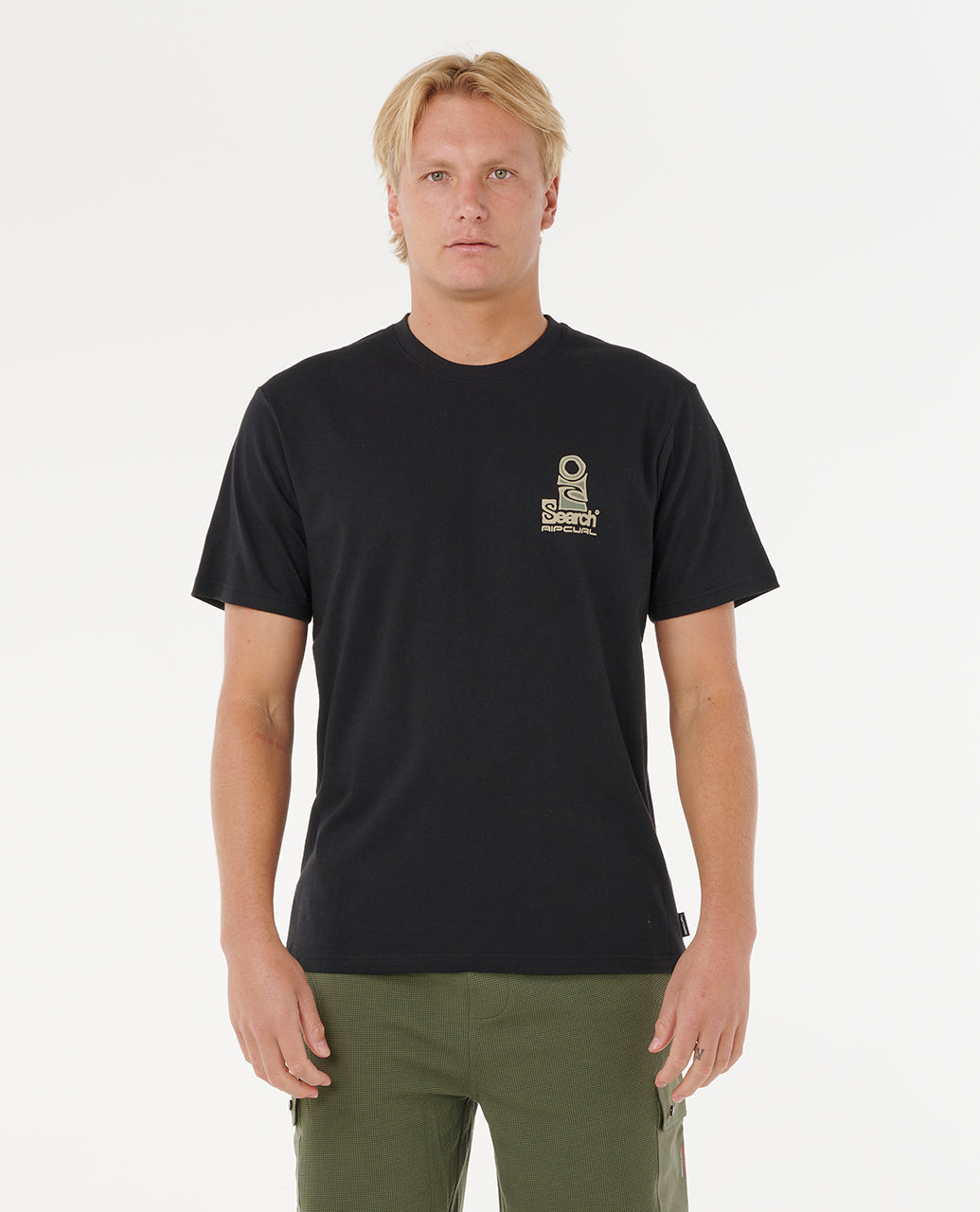 Rip Curl Men Vaporcool Search Stack Tee 0K5MTE