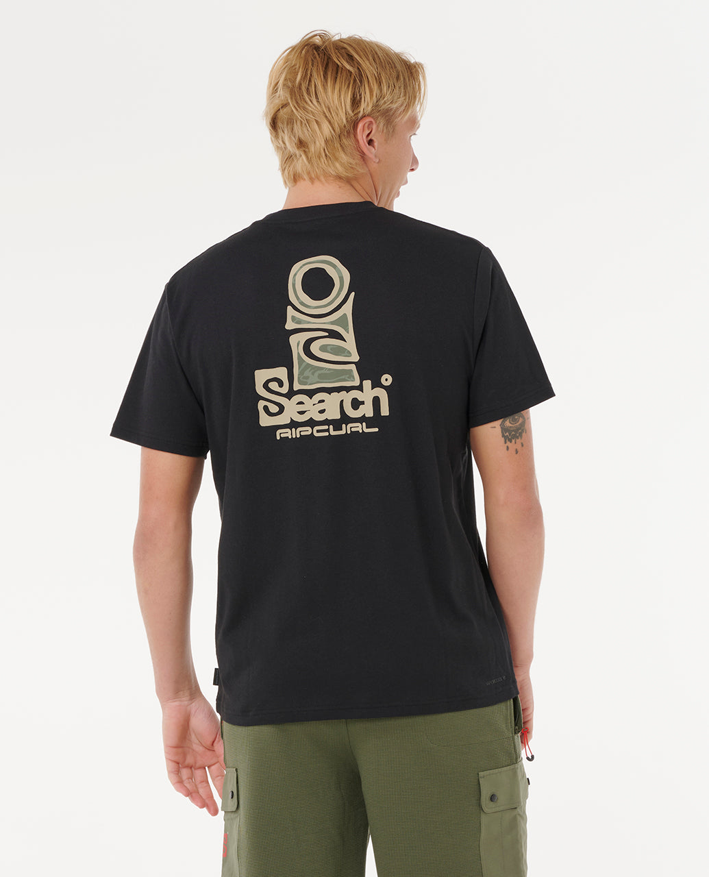 Rip Curl Men Vaporcool Search Stack Tee 0K5MTE