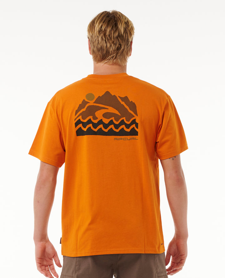 Rip Curl Men Vaporcool Search Trek Tee 0K6MTE
