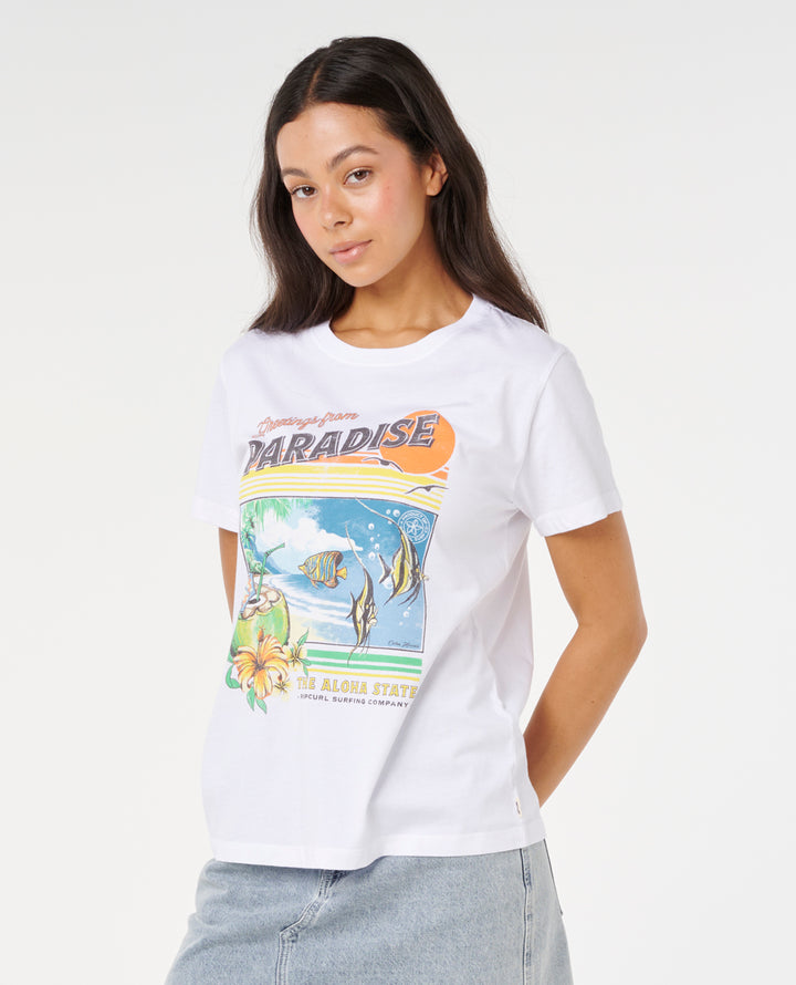 Rip Curl Women Paradise Standard Tee 0KHWTE