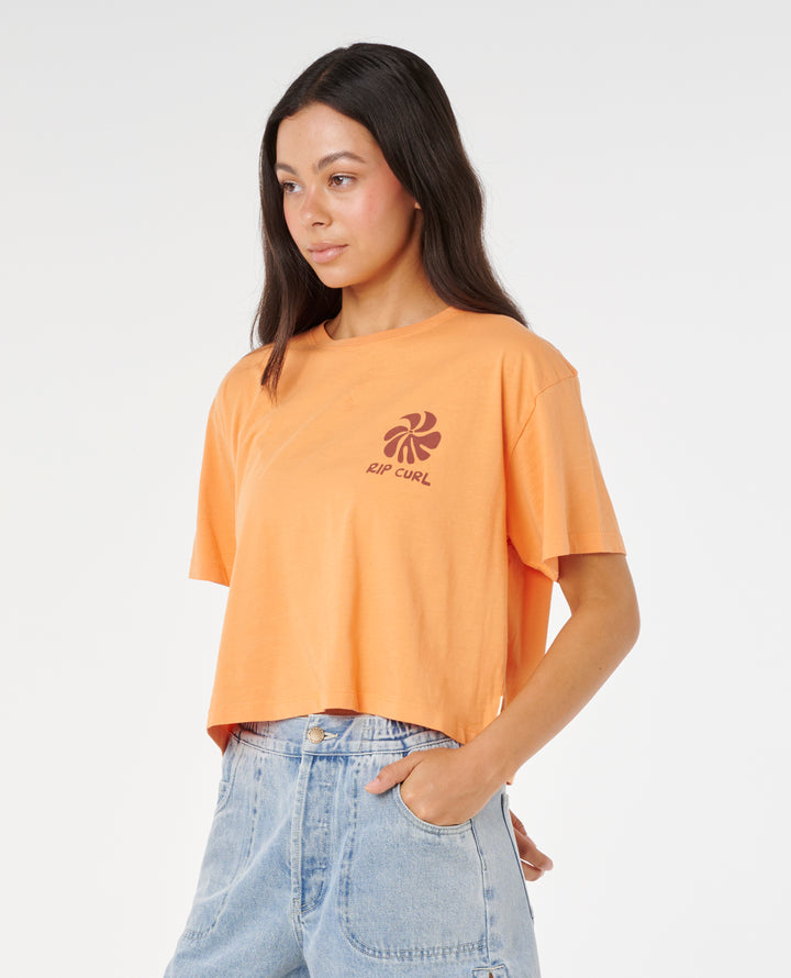 Rip Curl Women Shore Break Crop Tee 0KPWTE