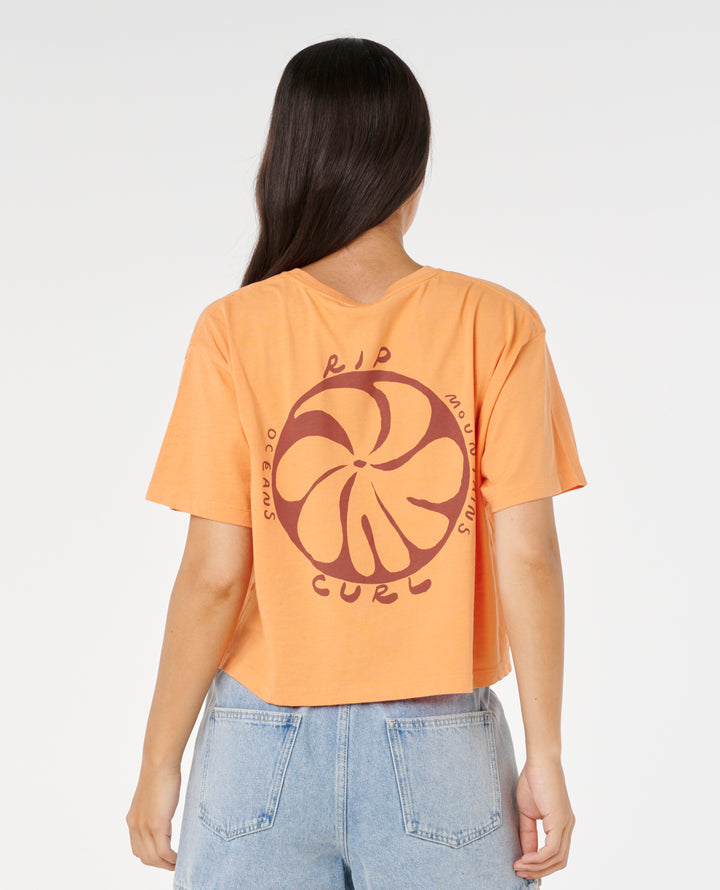 Rip Curl Women Shore Break Crop Tee 0KPWTE
