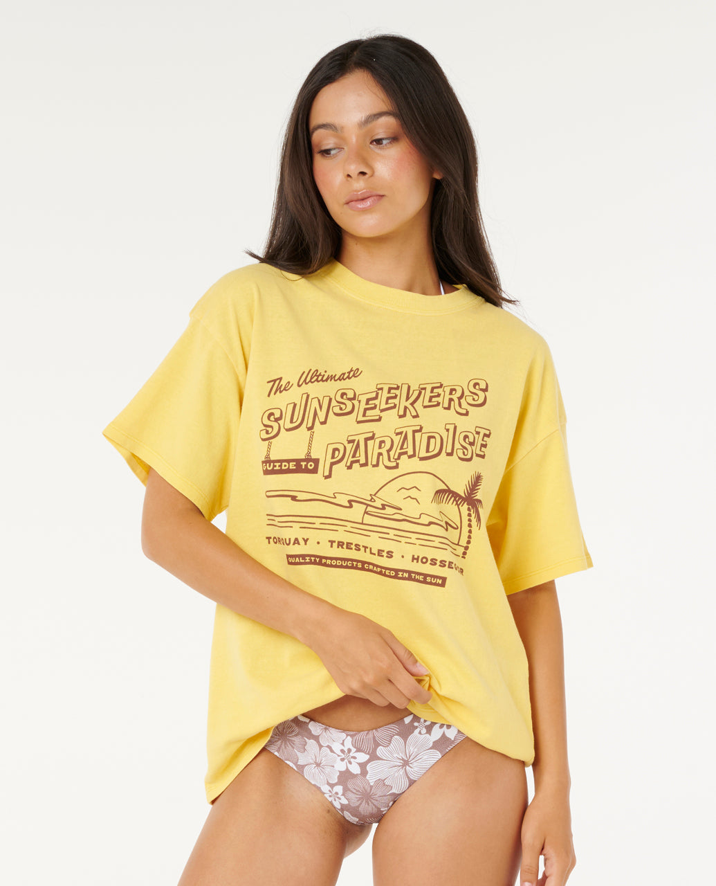 Rip Curl Women Sunseekers Heritage Tee 0KYWTE