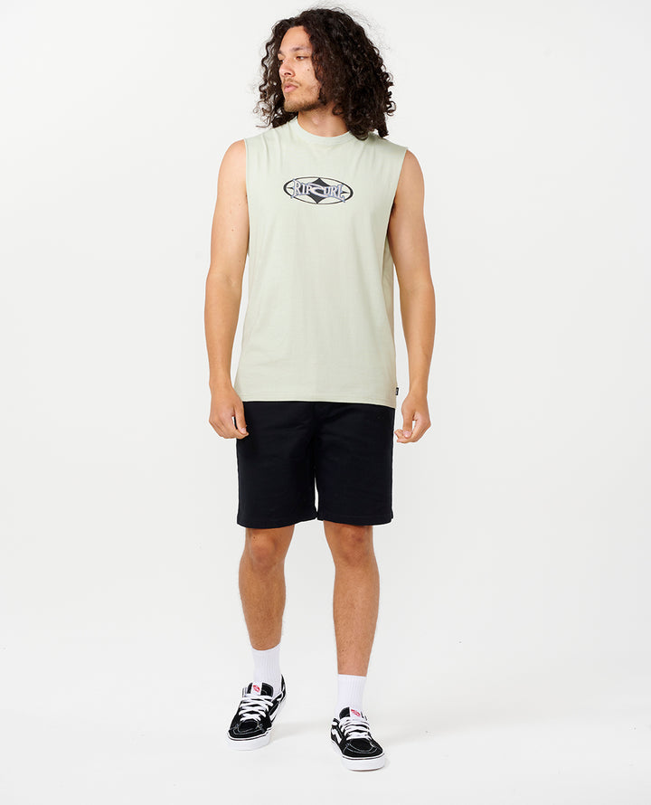 Rip Curl Men Heritage Oval Muscle 0L1MTE