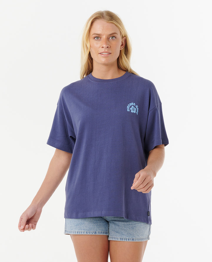 Rip Curl Women Luxe Surf Heritage Tee 0L1WTE