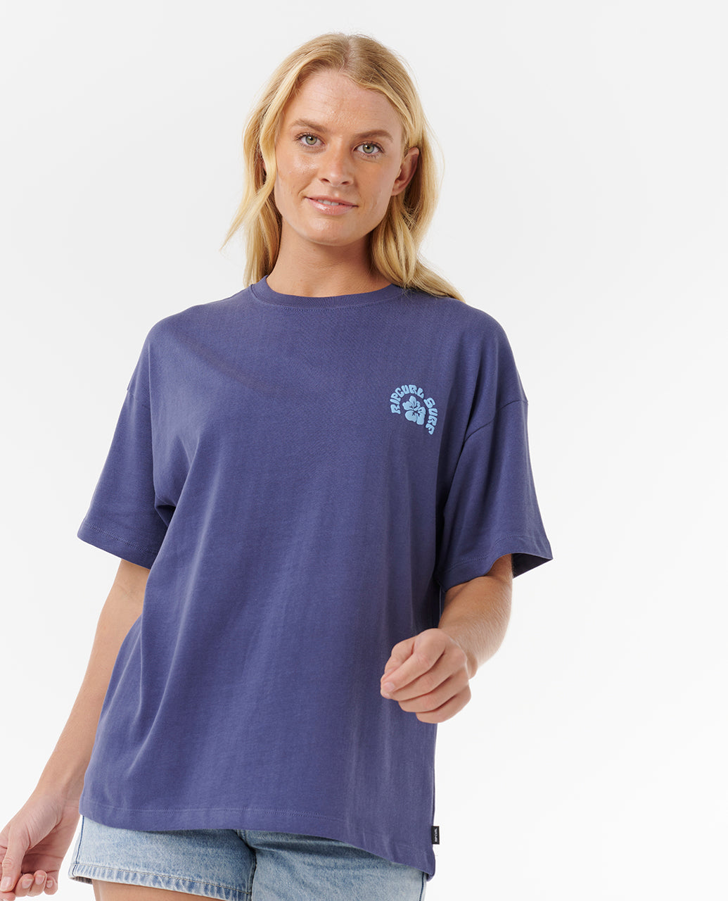 Rip Curl Women Luxe Surf Heritage Tee 0L1WTE