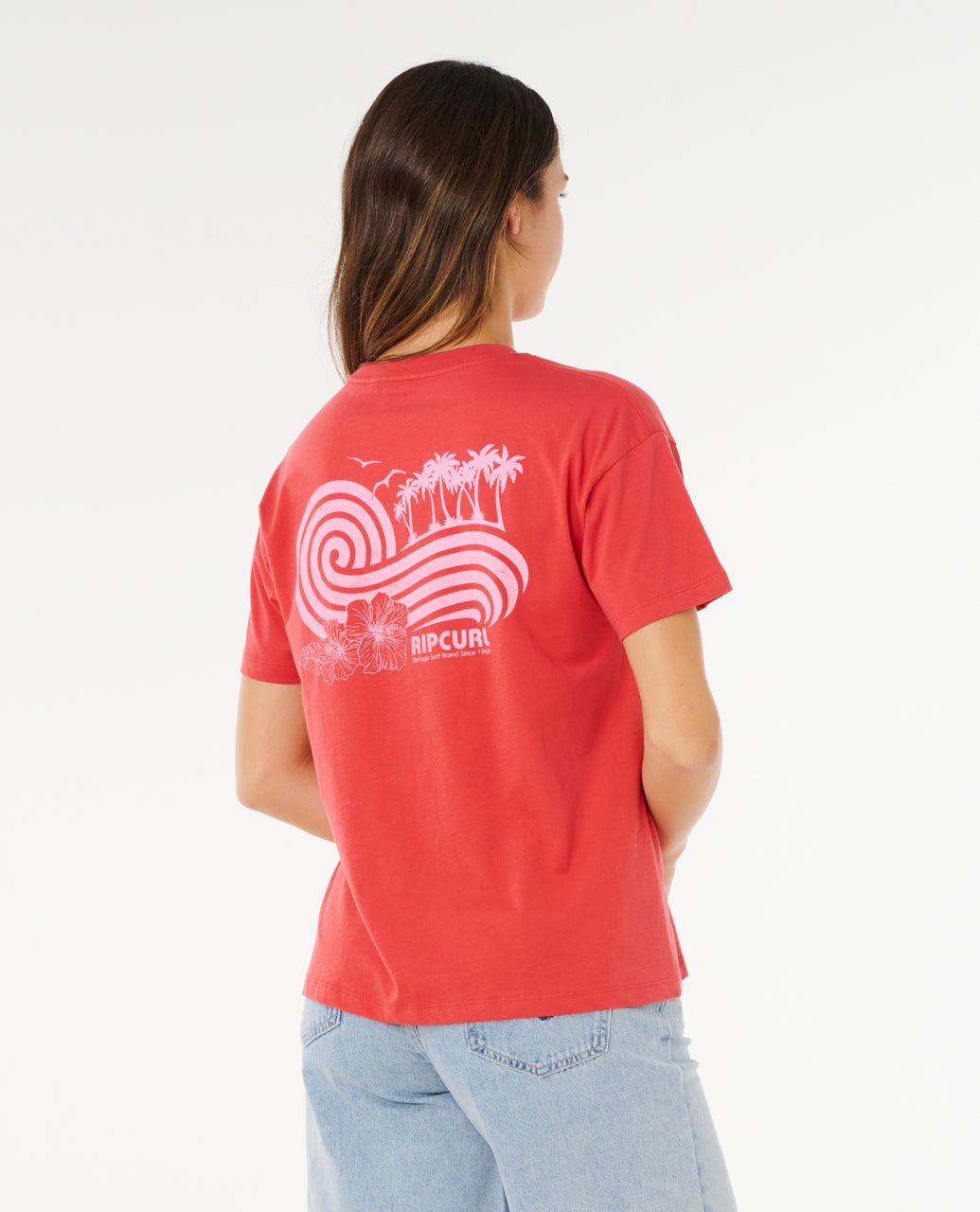 Rip Curl Women Ocean Break Relaxed Tee 0MGWTE