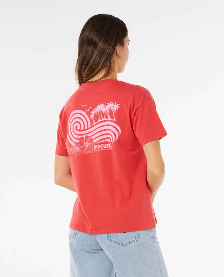 Rip Curl Women Ocean Break Relaxed Tee 0MGWTE