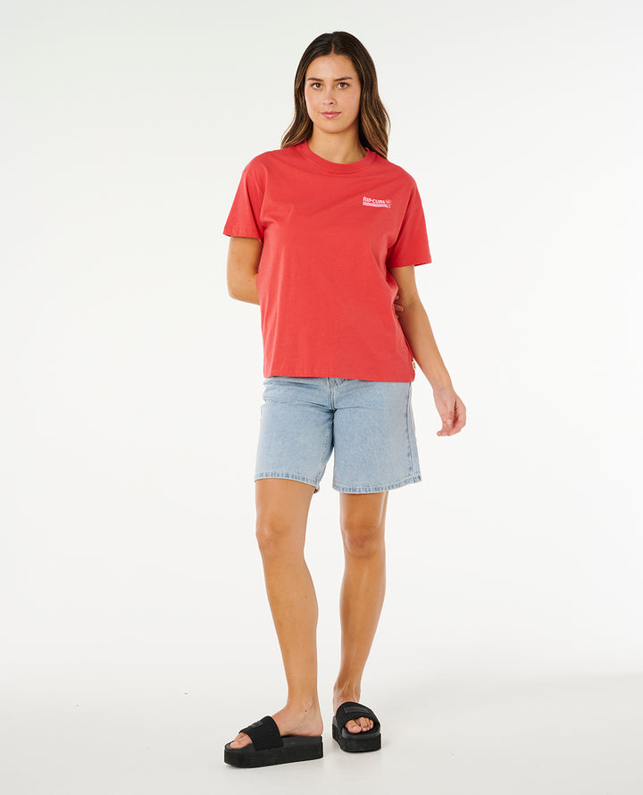 Rip Curl Women Ocean Break Relaxed Tee 0MGWTE