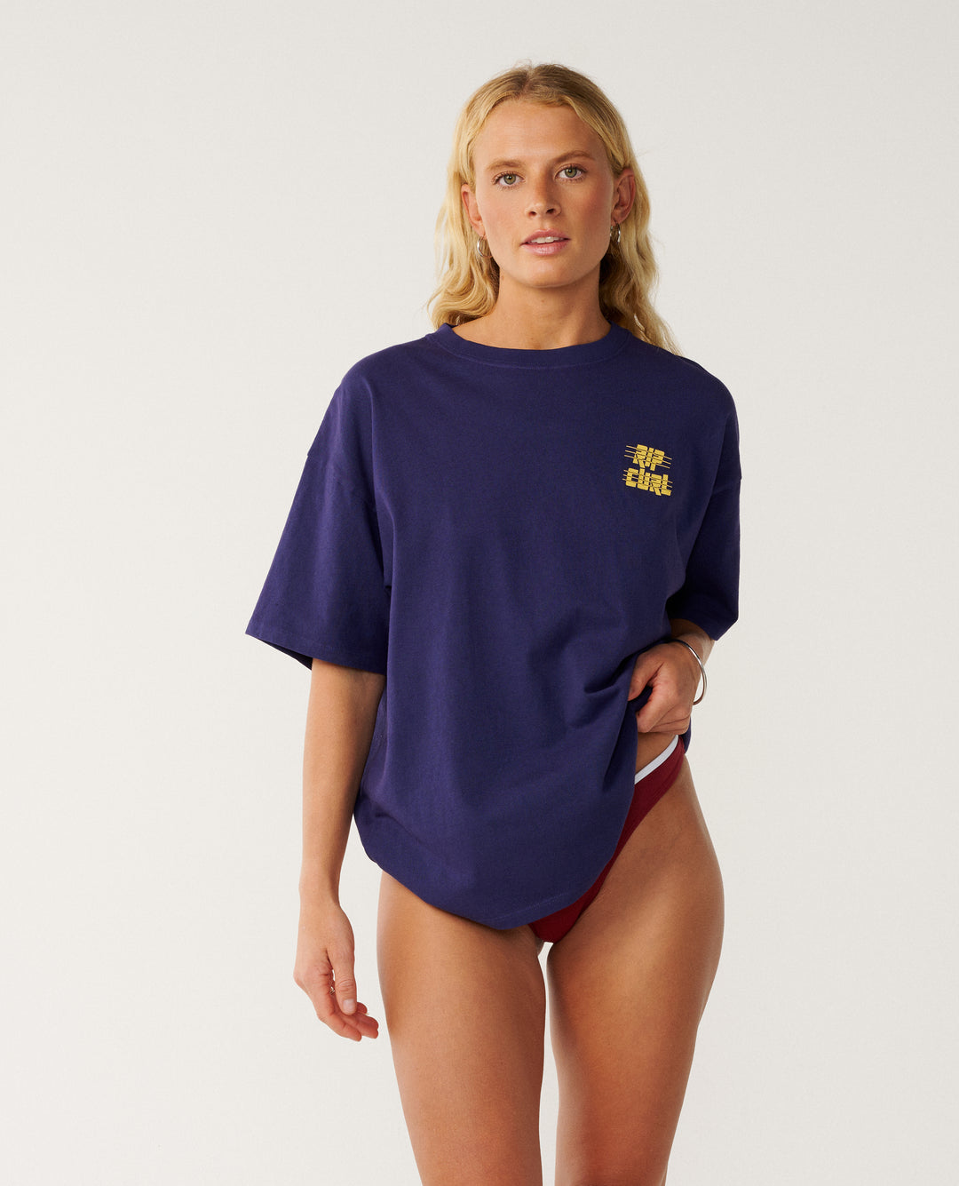 Rip Curl Women Sports Department Heritage Tee 0MJWTE