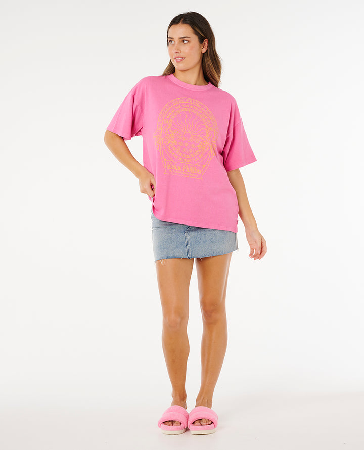 Rip Curl Women Hotel Malibu Heritage Tee 0MSWTE