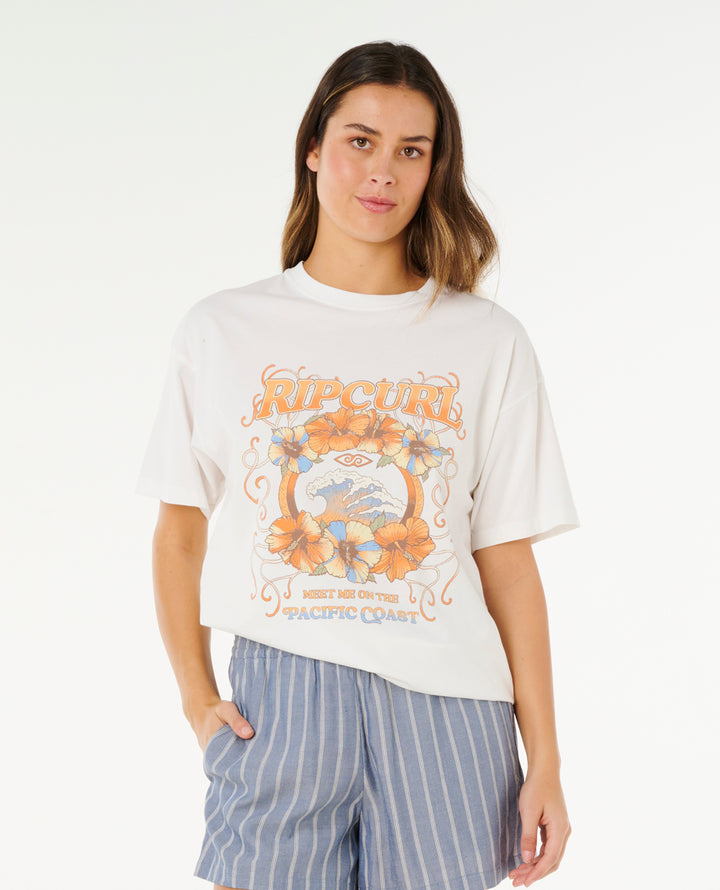 Rip Curl Women Pacific Coast Heritage Tee 0N4WTE