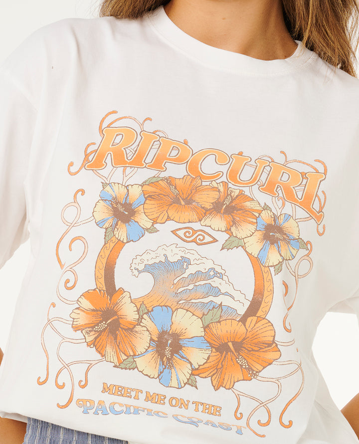 Rip Curl Women Pacific Coast Heritage Tee 0N4WTE