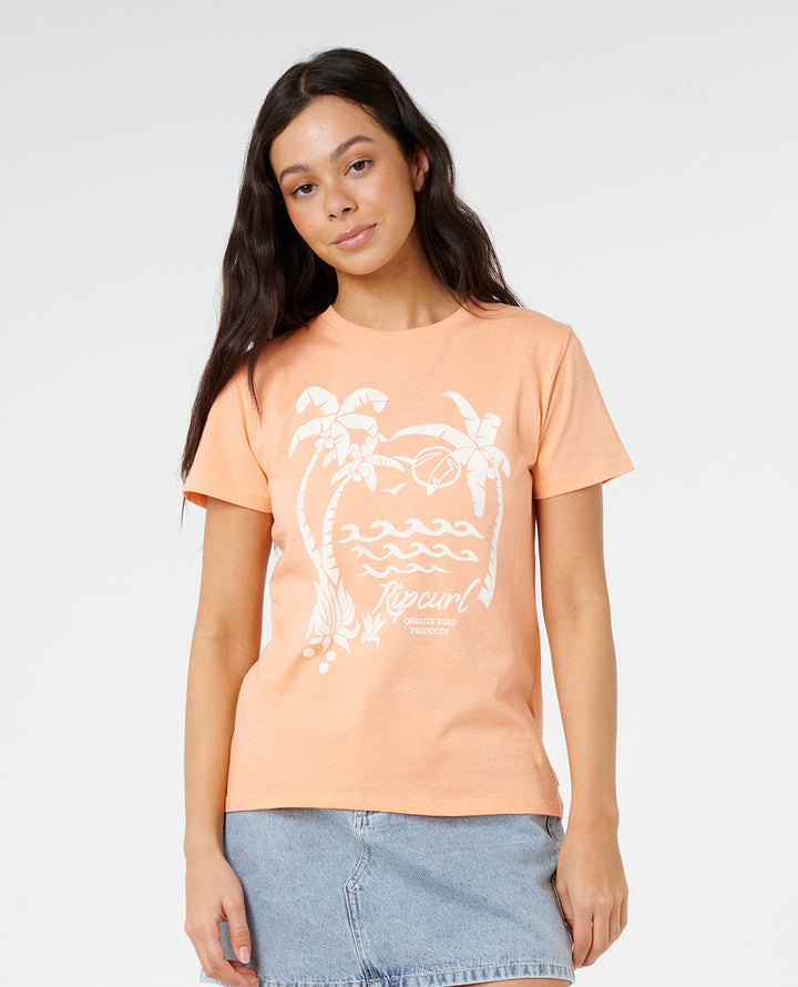 Rip Curl Women Moon Standard Tee 0NLWTE