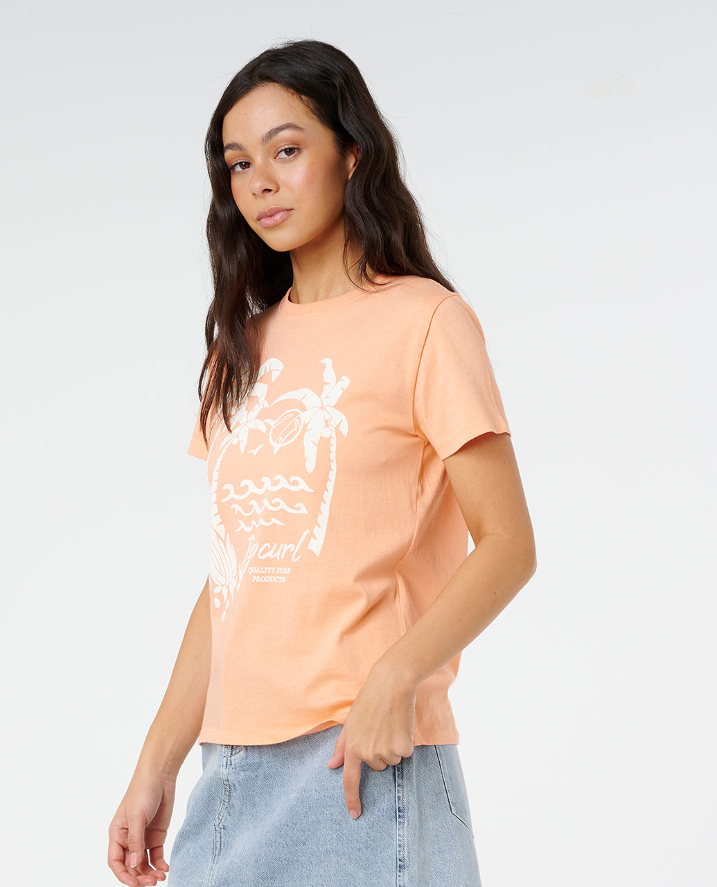 Rip Curl Women Moon Standard Tee 0NLWTE