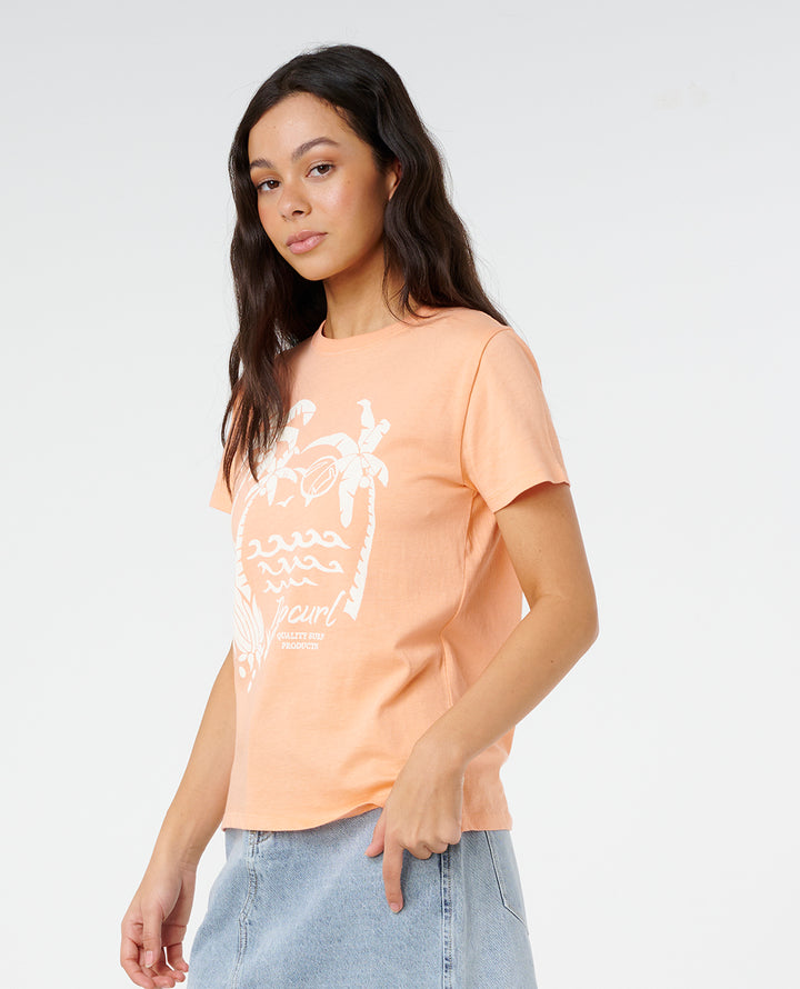 Rip Curl Women Moon Standard Tee 0NLWTE