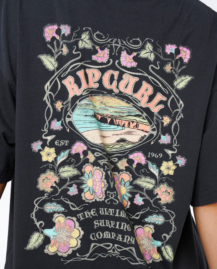 Rip Curl Women Half Moon Bay Heritage Tee 0NMWTE
