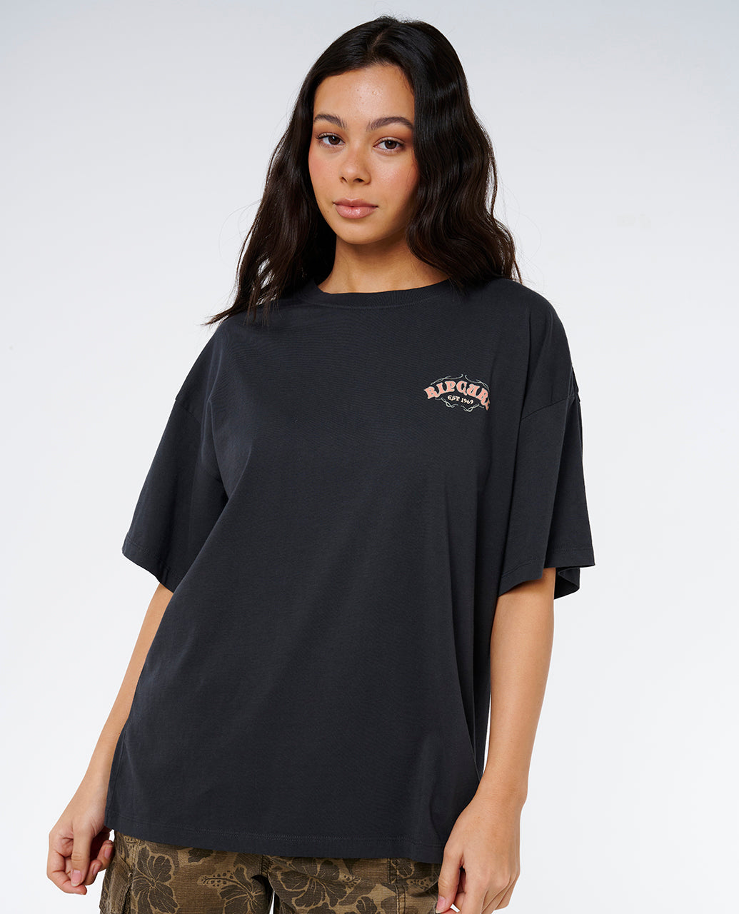 Rip Curl Women Half Moon Bay Heritage Tee 0NMWTE