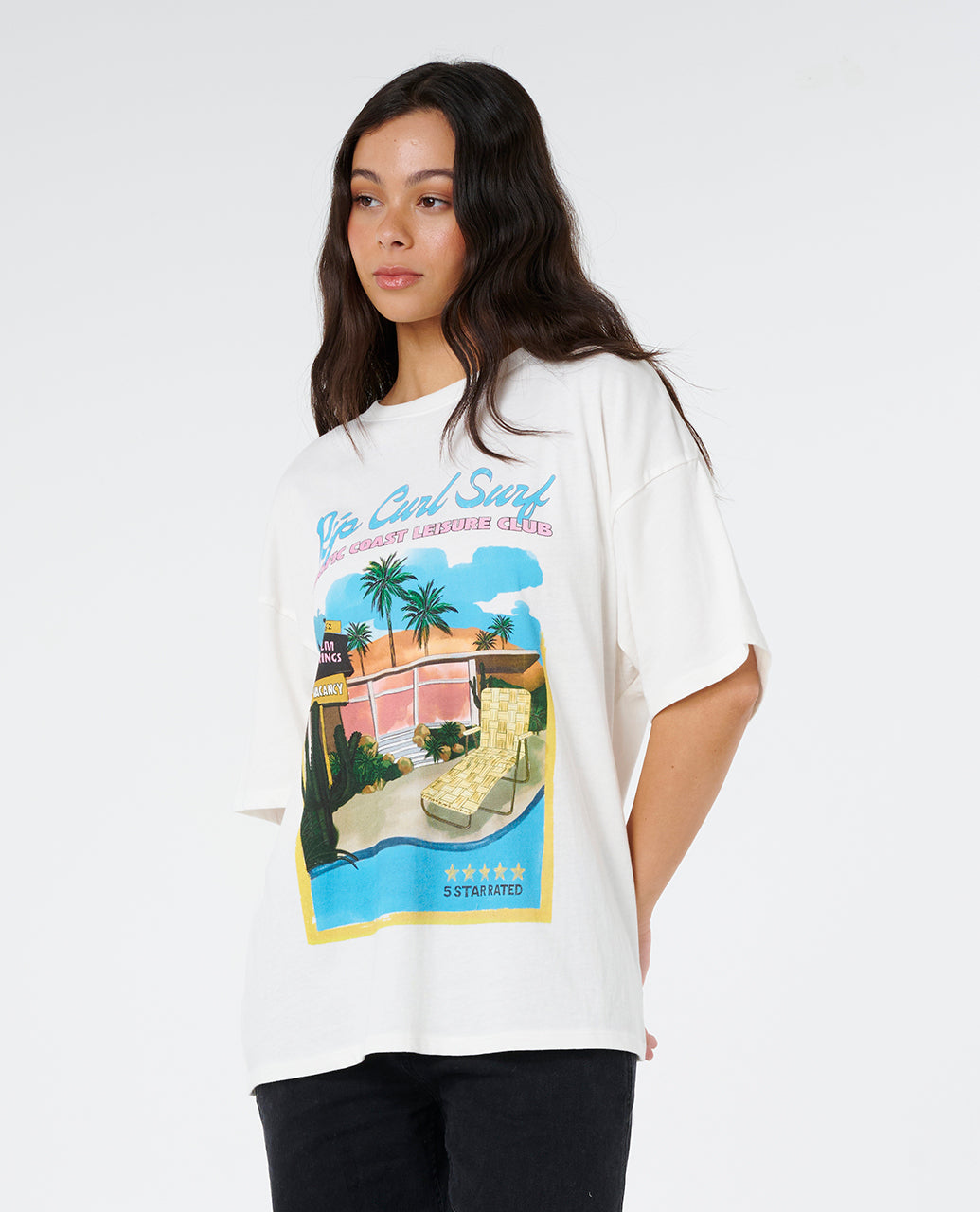 Rip Curl Women 5 Star Heritage Tee 0NNWTE
