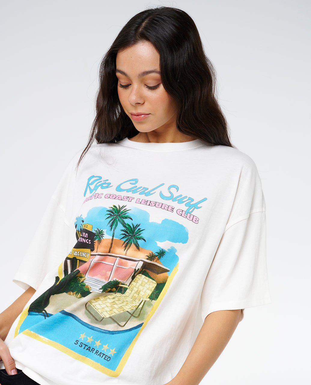 Rip Curl Women 5 Star Heritage Tee 0NNWTE