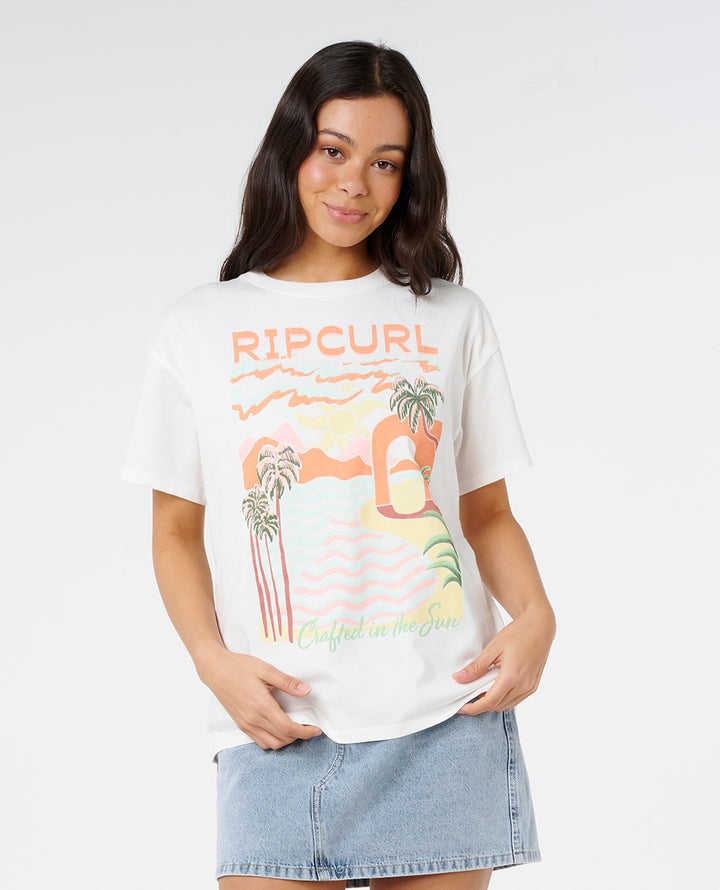 Rip Curl Women Half Moon Bay Relaxed Tee 0OCWTE