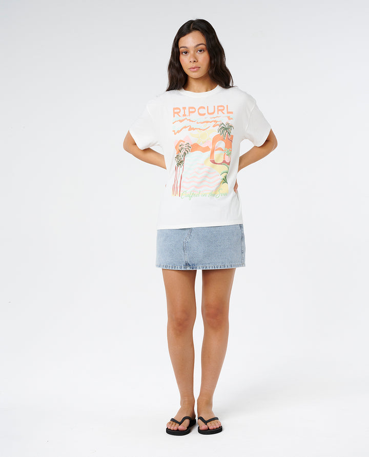 Rip Curl Women Half Moon Bay Relaxed Tee 0OCWTE