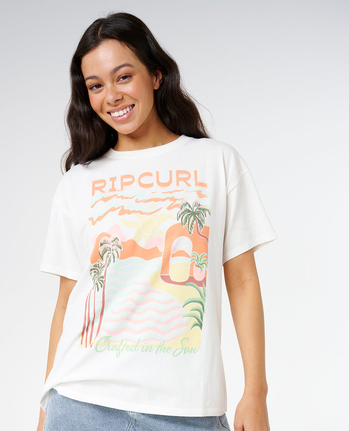 Rip Curl Women Half Moon Bay Relaxed Tee 0OCWTE