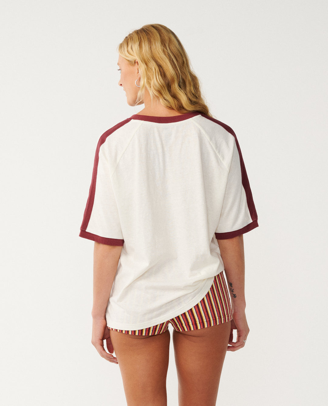 Rip Curl Women Surf Co Oversize V Neck 0PEWTE