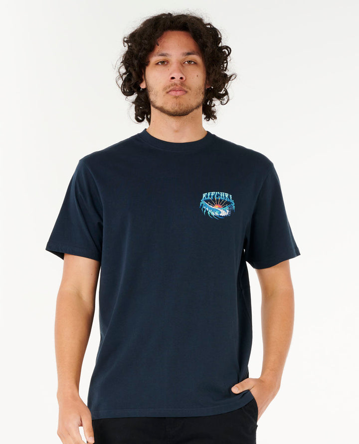 Rip Curl Men Hazed & Tubed Tee 0PLMTE