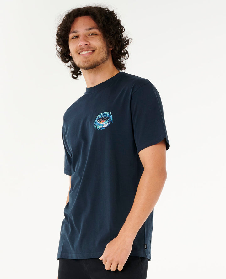 Rip Curl Men Hazed & Tubed Tee 0PLMTE