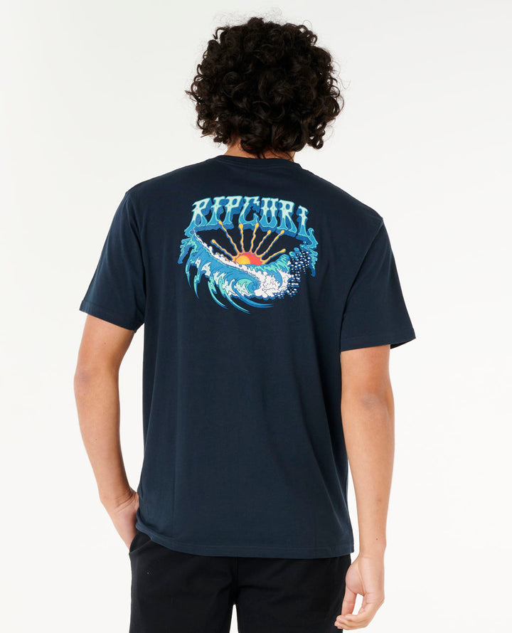 Rip Curl Men Hazed & Tubed Tee 0PLMTE