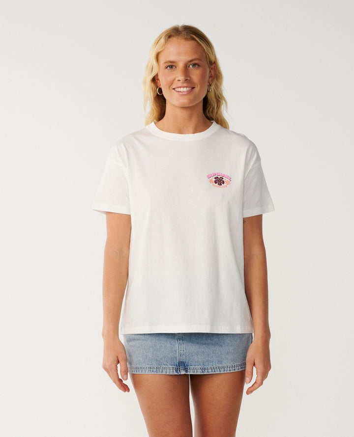 Rip Curl Women Party Wave Relaxed Tee 0Q6WTE
