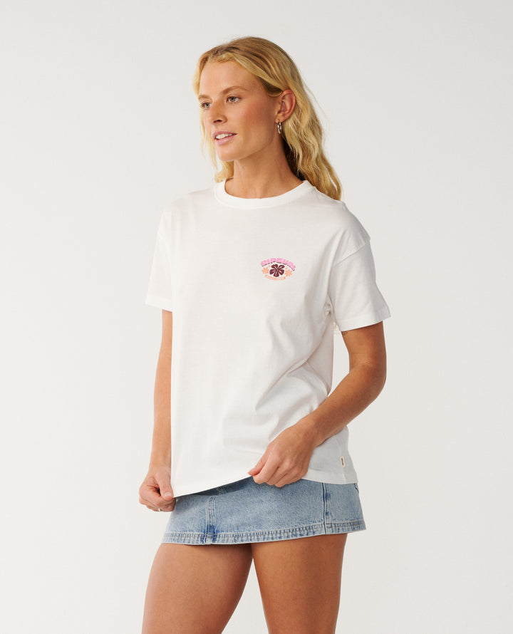 Rip Curl Women Party Wave Relaxed Tee 0Q6WTE