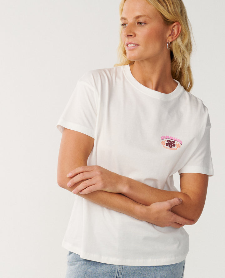 Rip Curl Women Party Wave Relaxed Tee 0Q6WTE