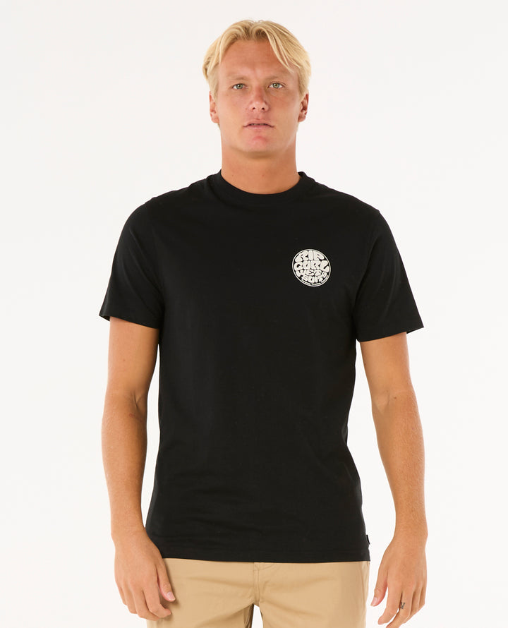 Rip Curl Men Wettie Icon Tee 0QAMTE
