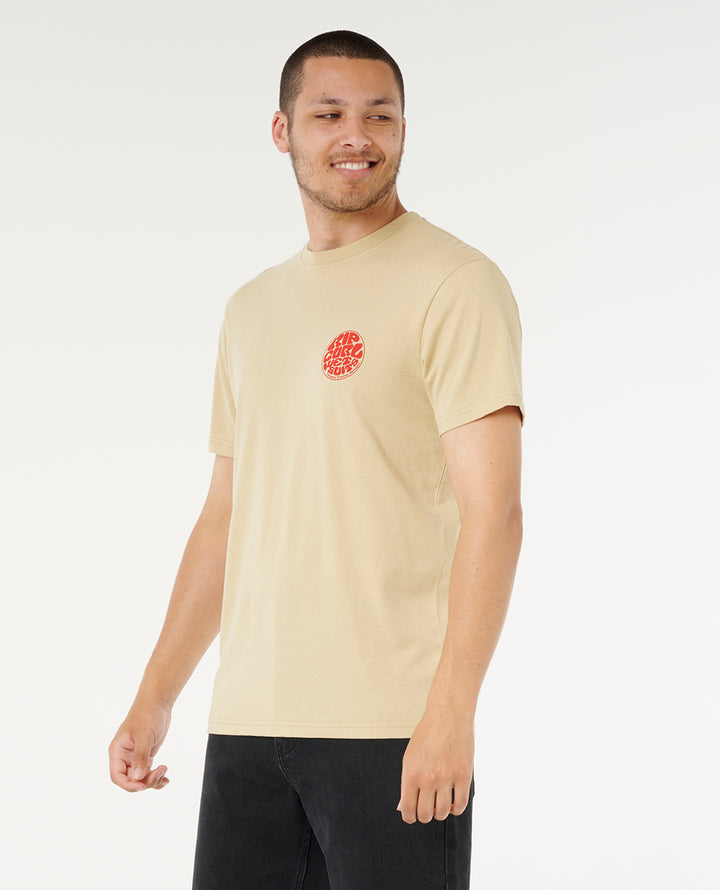 Rip Curl Men Wettie Icon Tee 0QAMTE